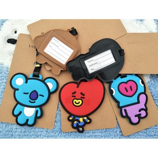 NAME TAG HÀNH LÝ HÌNH BT21