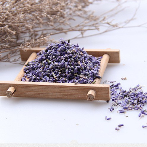 Hoa, Nụ Oải Hương Lavender Tự Nhiên Sấy Khô - Nguyên Liệu Handmade, Nến Thơm