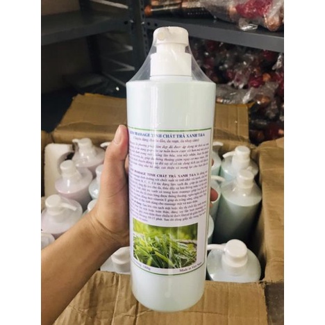 [ 1000ml - CAO CẤP] Kem massage mặt spa trà xanh, bạc hà, hoa hồng, da mụn ,da dầu, trắng da | BigBuy360 - bigbuy360.vn