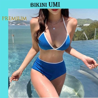 Bikini 2 mảnh phối viền trắng năng động bikiniumi
