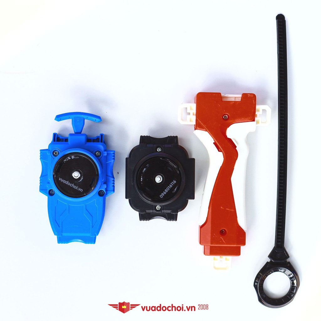 Bộ 4 Con Quay BEYBLADE Có Tay Cầm và Bàn Đấu Mini