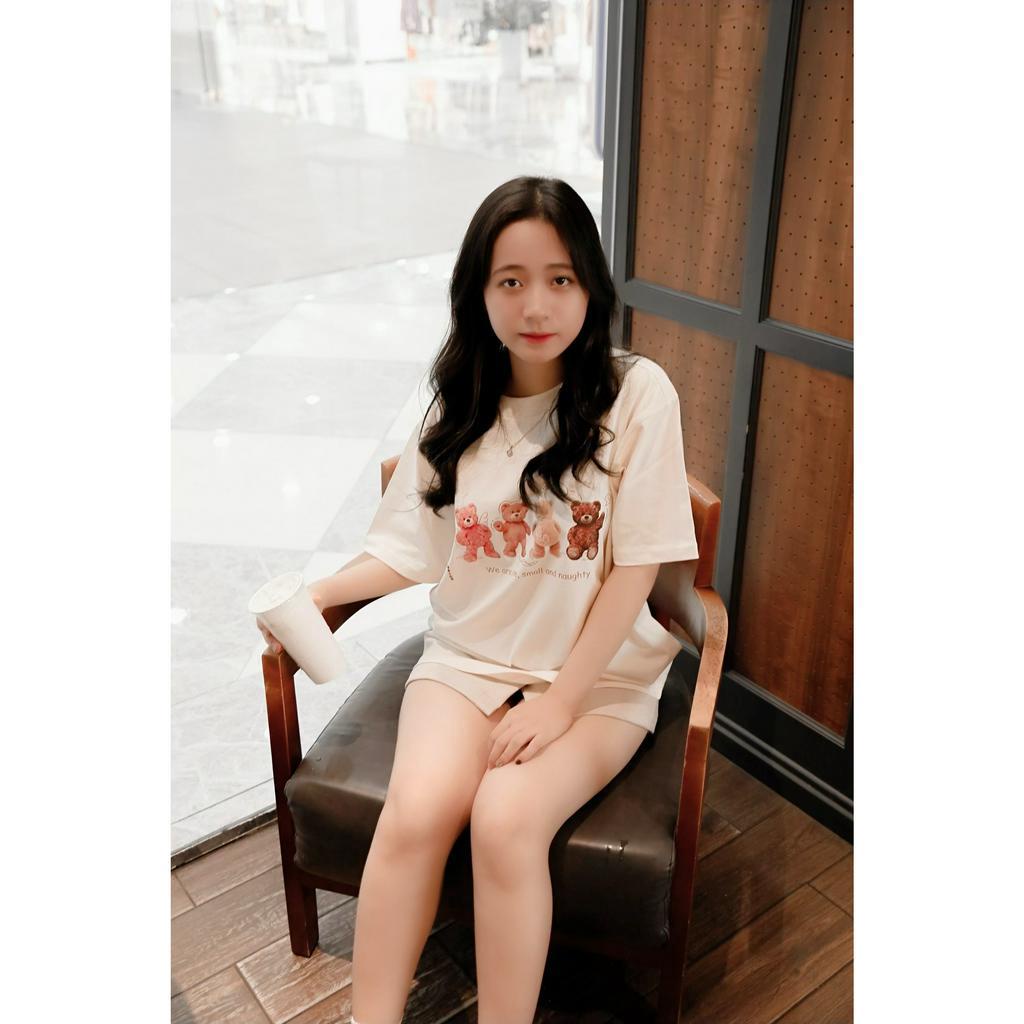 Áo thun tay lỡ BEAUDY phông Unisex nam nữ Cotton oversize form rộng BUBMAN OS 008