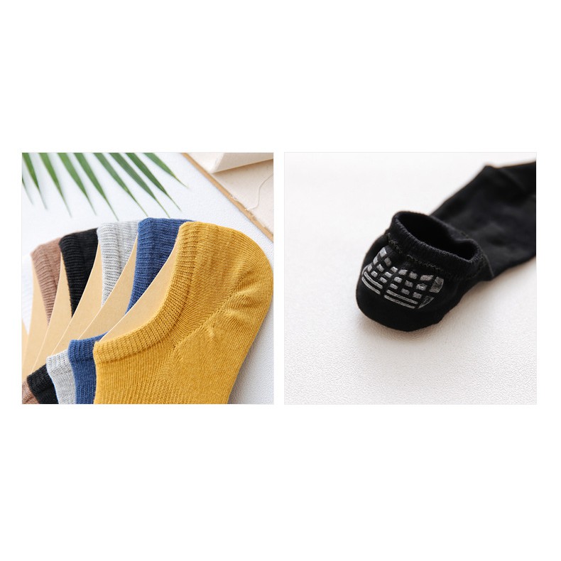 Vớ Nam CỔ NGẮN cao cấp [SET 7 ĐÔI], Tất Cổ Ngắn Nam chất liệu cotton khử mùi kháng khuẩn
