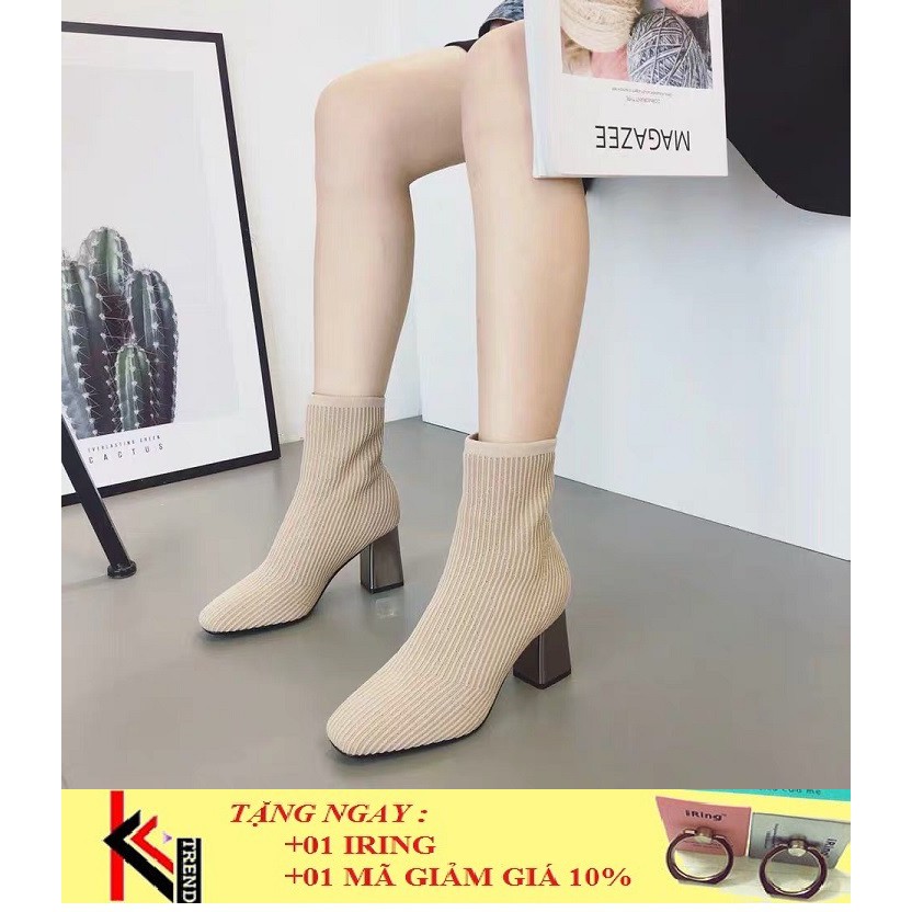 Bốt len nữ đế bạc hàng quảng châu cao cấp (kèm ảnh thật) | BigBuy360 - bigbuy360.vn