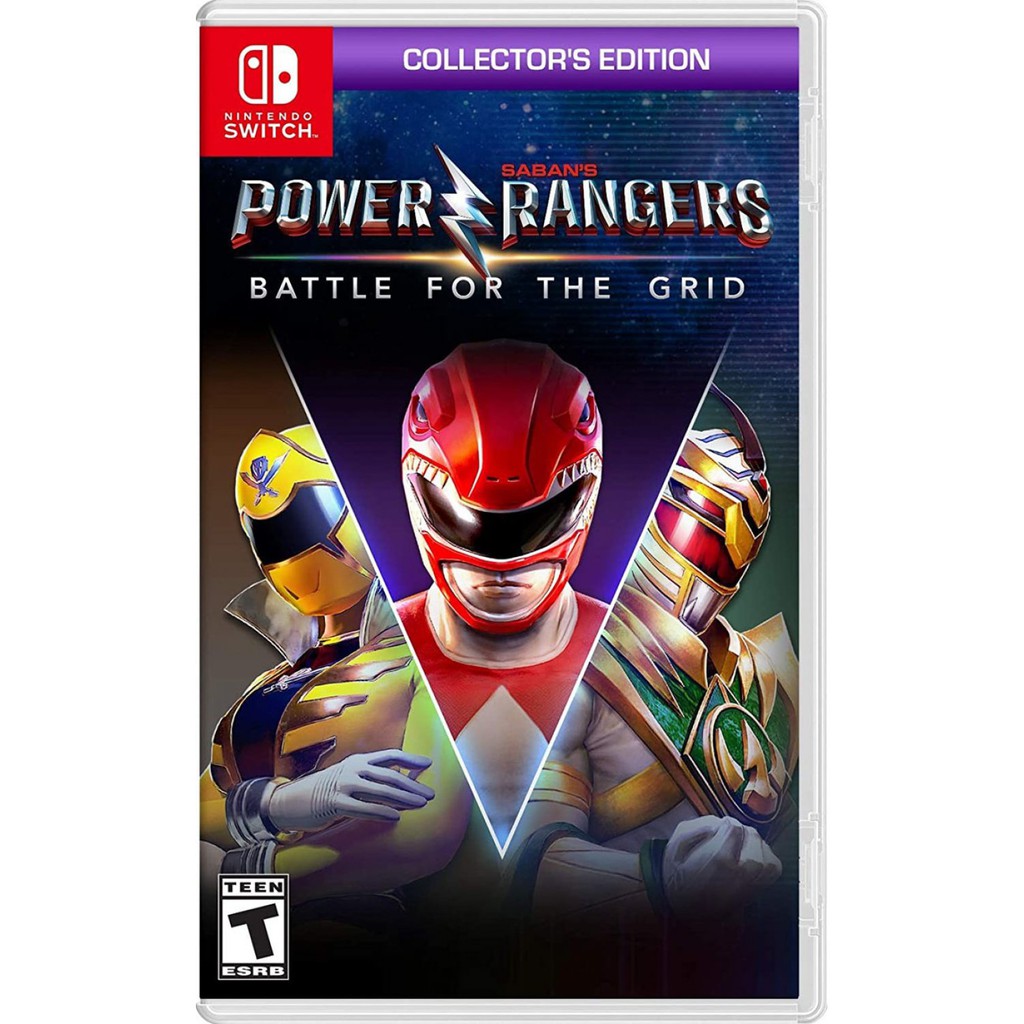 Đĩa Game Nintendo Switch : Power Rangers Battle for the Grid Collector's Edition US