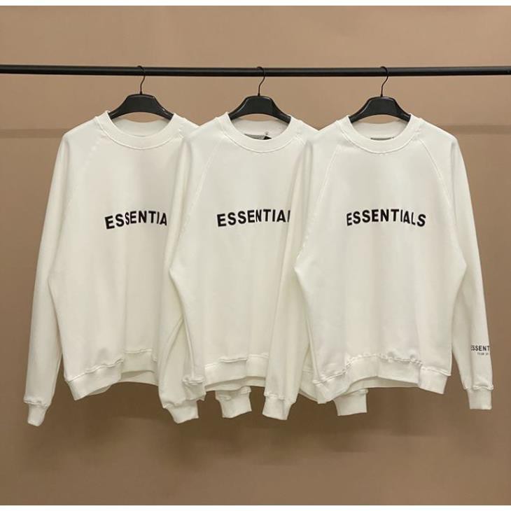 Áo sweater Fear of God ESSENTIALS ss20 WHITE,