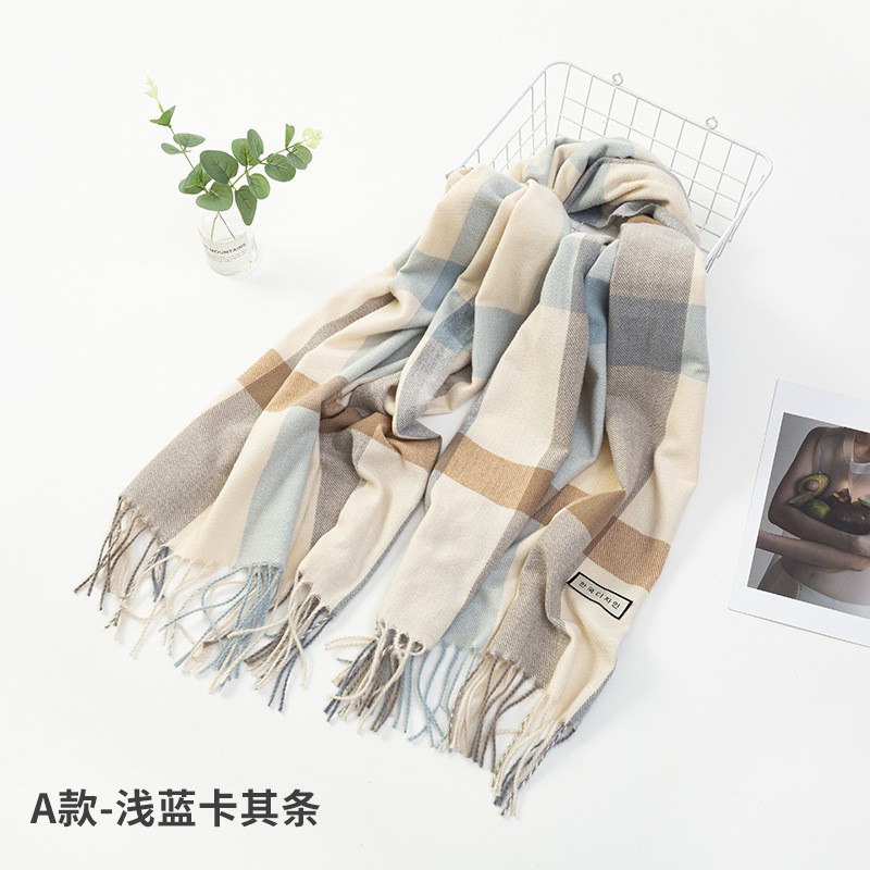 KHĂN CHOÀNG NAM NỮ CASHMERE KẺ LOẠI 1 CÁC MÀU TRƠN CỰC MỊN ĐẸP KL08