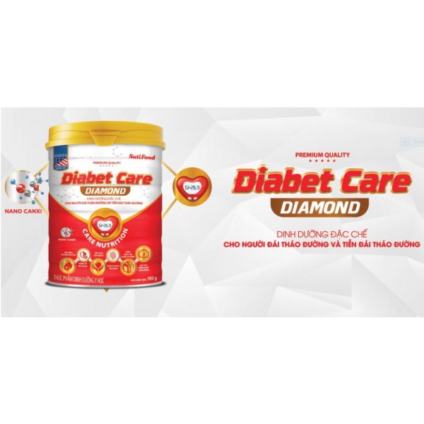 Sữa bột NutiFood – Diabet Care Diamond 400g