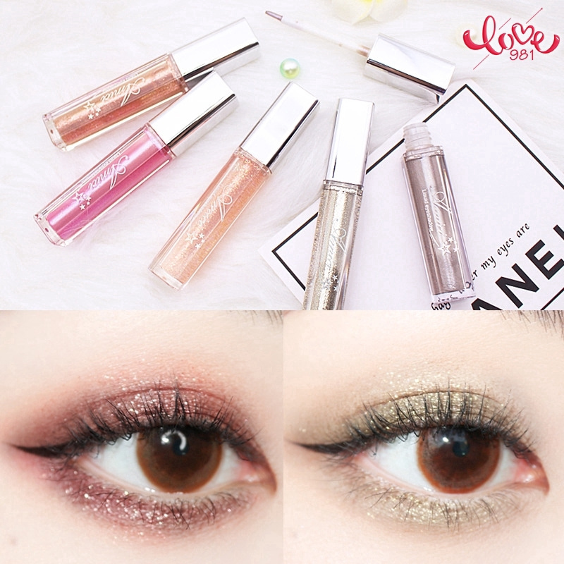 [Hàng mới về] Phấn trang điểm mắt dạng lỏng màu sắc ánh kim độ bóng cao không bị nhòe chống thấm nước và mồ hôi | BigBuy360 - bigbuy360.vn