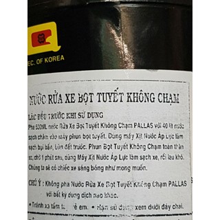 NƯỚC RỬA XE BỘT TUYẾT 500ML