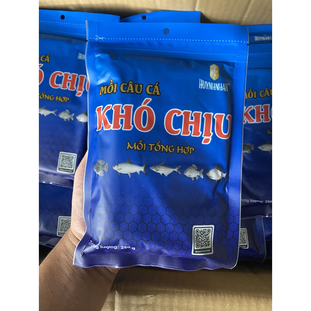 Mồi câu Khó Chịu siêu nhạy gói 250gram