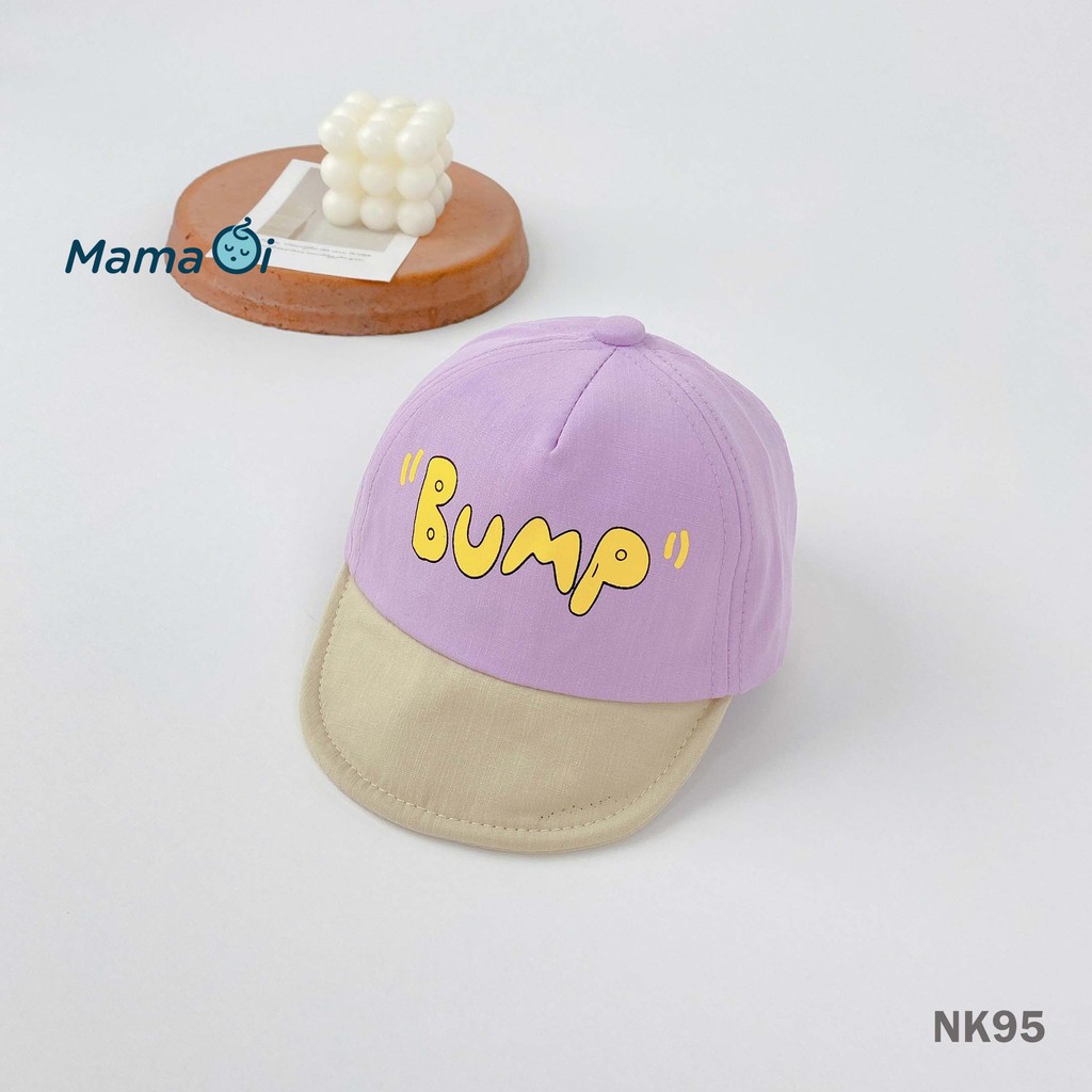 NK95 Nón kết cho bé nón lưỡi trai mềm nhẹ thoáng mồ hôi form 5-16 tháng đội đi chơi của Mama ƠI - Thời trang cho bé