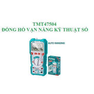 ĐỒNG HỒ ĐO ĐIỆN VẠN NĂNG TOTAL TMT47504 [CHÍNH HÃNG] ĐỒNG HỒ ĐIỆN V.O.M DCA INGCO