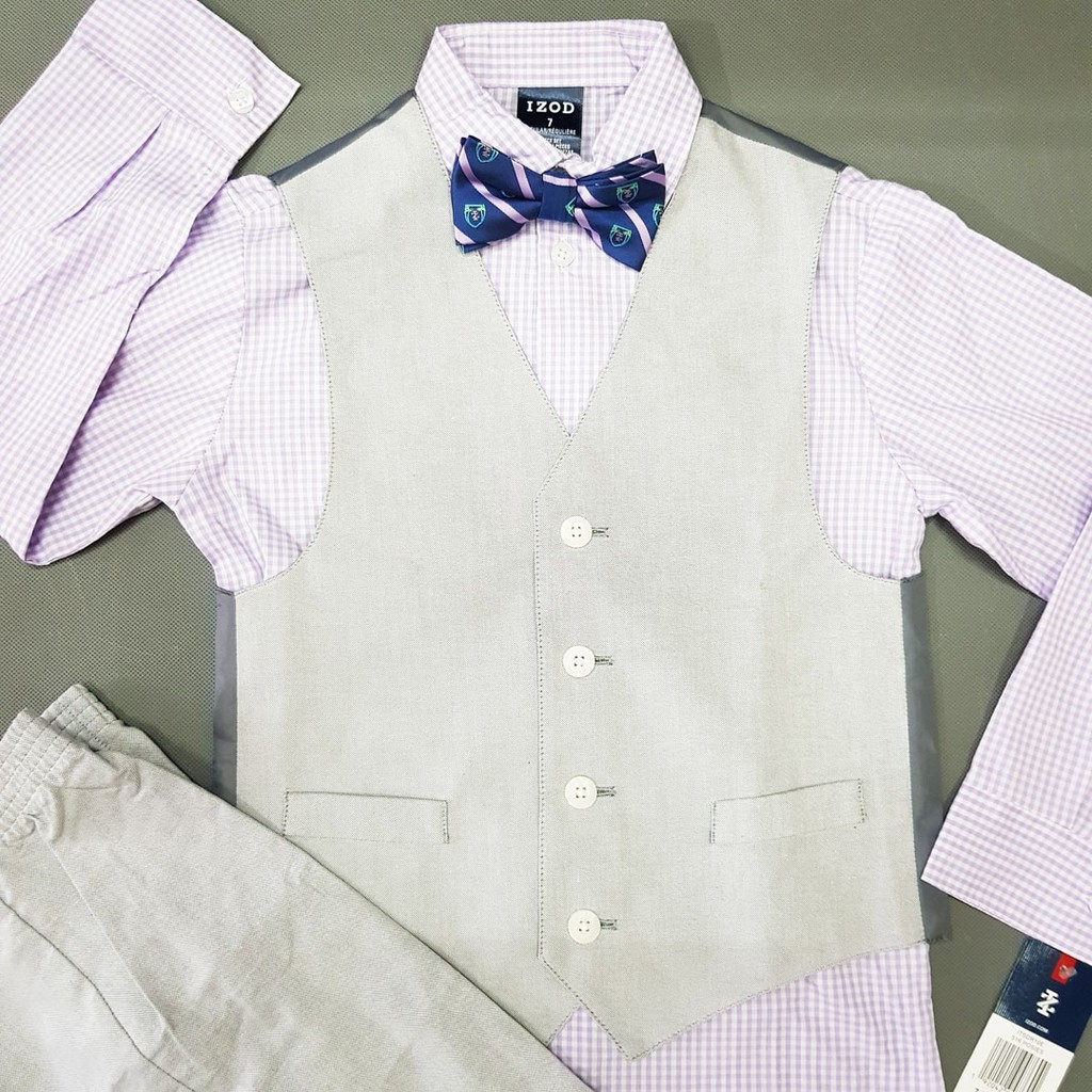 Bộ vest gile 4 món phong cách tây âu hàng xuất xịn ( size lớn)