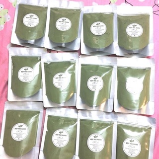 Bột trà xanh 100gr giúp da trắng sáng mịn màng hết mụn