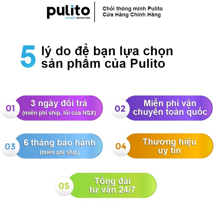 Cây chà sàn nhà tắm Pulito dễ dàng điều chỉnh độ dài, bàn chải xoay 180 độ (PT-CQN)-PulitoVN