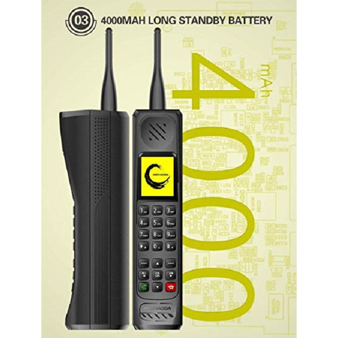 [Mã 2611DIENTU500K hoàn 7% đơn 300K] Điện Thoại Pin Khủng Pin Trâu Loa To Sóng Khỏe Kechaoda 888