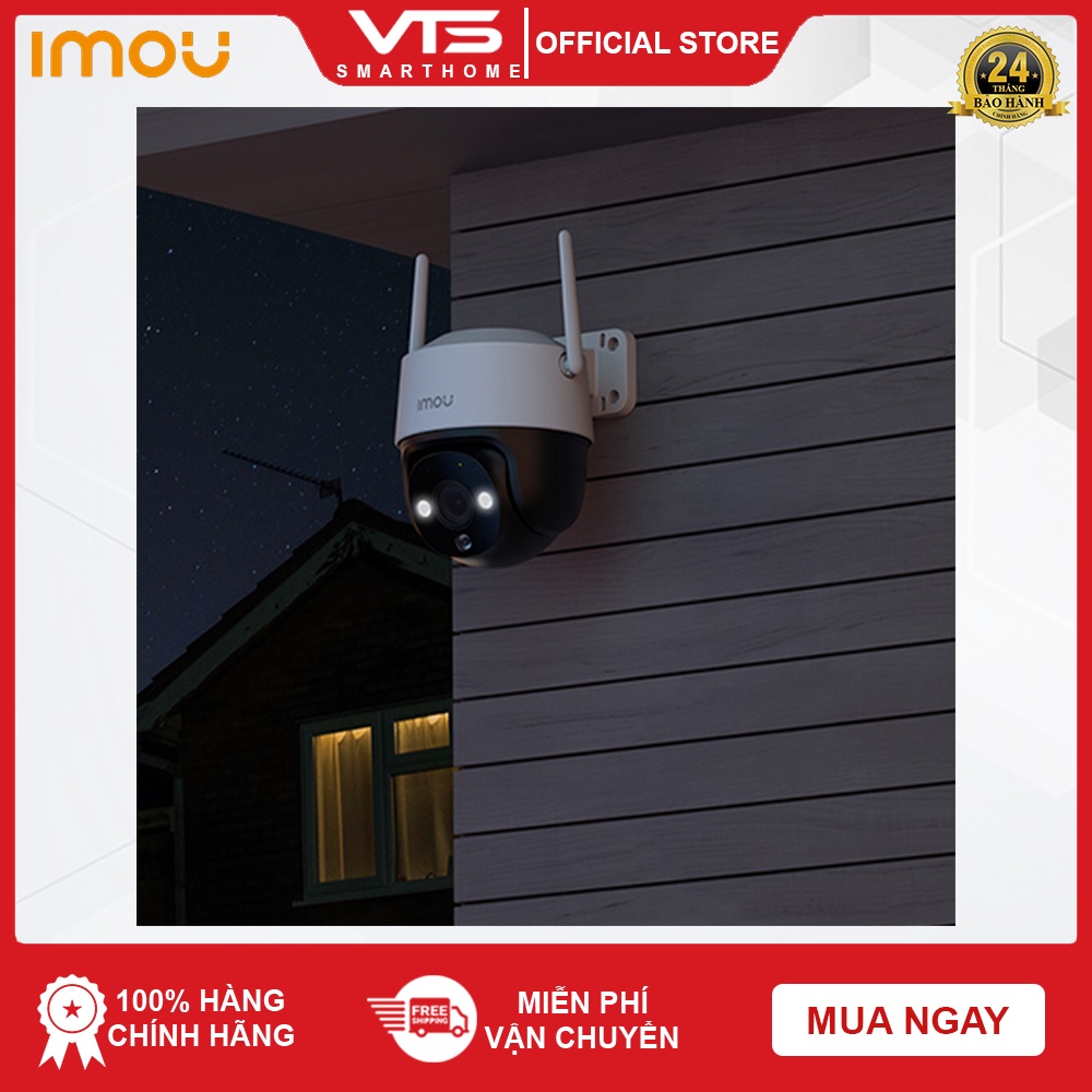 CAMERA IP WIFI IMOU IPC- S41FP Độ phân giải 4.0MP - Chế độ ban đêm thông minh - Cảnh báo chủ động