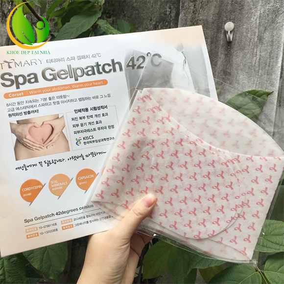 [CHÍNH HÃNG] Miếng dán giảm mỡ bụng Spa Gelpatch 42 độ C Hàn Quốc