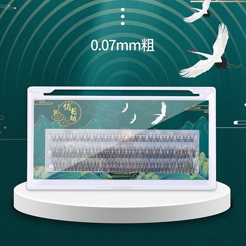 Lông Mi Giả Tự Nối Chùm Chéo Mix Size 8-10-12mm