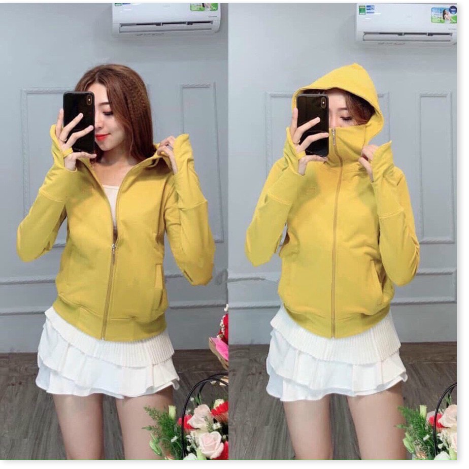 ÁO KHOÁC NỮ DA CÁ IN FF CHỐNG NẮNG TẢN NHIỆT CỰC TỐT