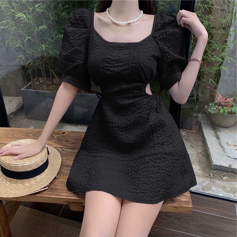 Đầm cut eo dây rút BIGSIZE  - Xẹt Studio Lady