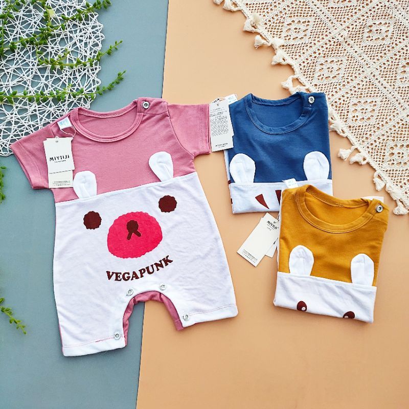 Body Đùi, Body Cộc Sơ Sinh Mùa Hè Nhiều Mẫu Cho Bé 3-9KG