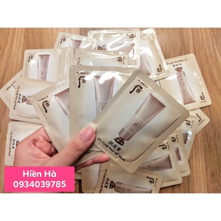 Sample Mặt nạ vàng Whoo Gongjinhyang UI: Gold Peel Off Mask