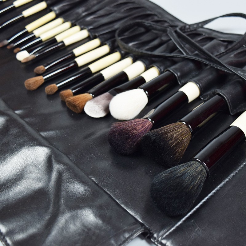 Sang Trọng (Hàng Mới Về) Set Cọ Trang Điểm Bằng Lông Dê Tự Nhiên Chất Lượng Cao | BigBuy360 - bigbuy360.vn