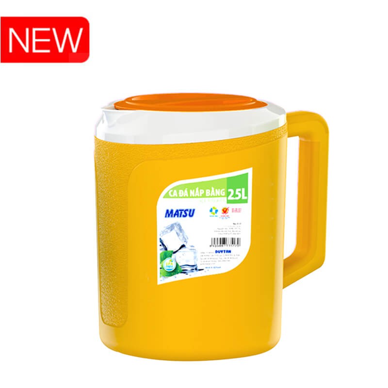 Ca đá cao cấp MATSU Duy Tân nắp bằng 1L- 1,5L-2,5L- MUA SỐ LƯỢNG 2  TẶNG 1 CA TULIP 1 LIT