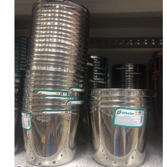 Ly đá inox tithafac - combo 5 cái
