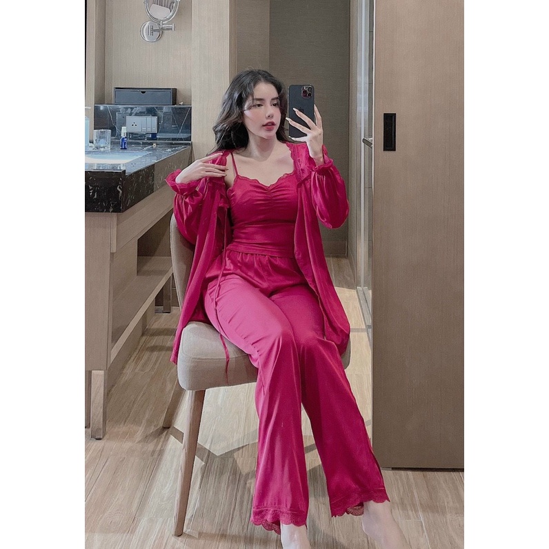 Set 2 dây áo choàng lụa latin siêu mềm, đẹp.