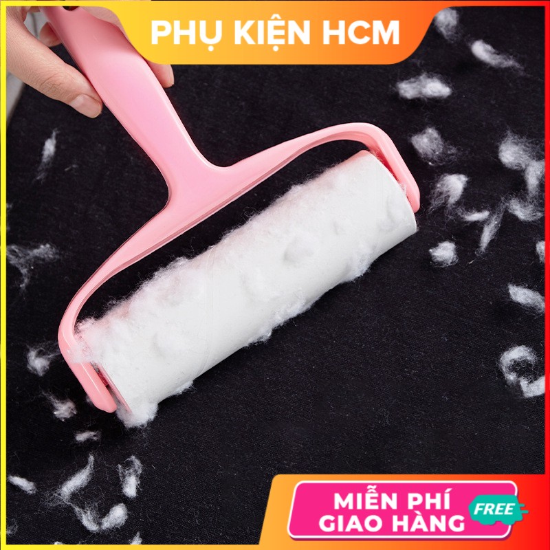 Cây Lăn Bụi Làm Sạch Quần Áo, Ga Giường, Sofa, Lông Chó Mèo ❣️FREESHIP❣️ - Phụ Kiện HCM