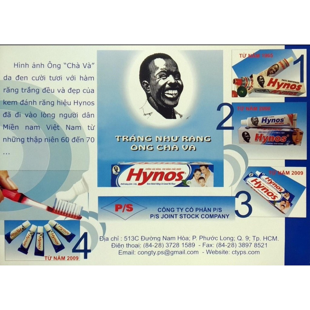 Kem đánh răng Hynos tăng cường bạc hà