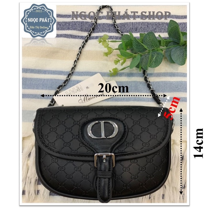 Túi Xách Nữ CD Cao Cấp - Hàng Quảng Châu- Đeo chéo hoặc kẹp nách