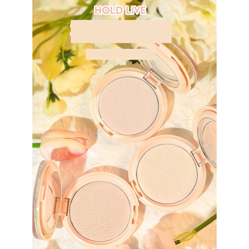 Phấn Nén Kiềm Dầu Hoa Hồng HOLD LIVE Hua Yang soft Mist Pressed Powder