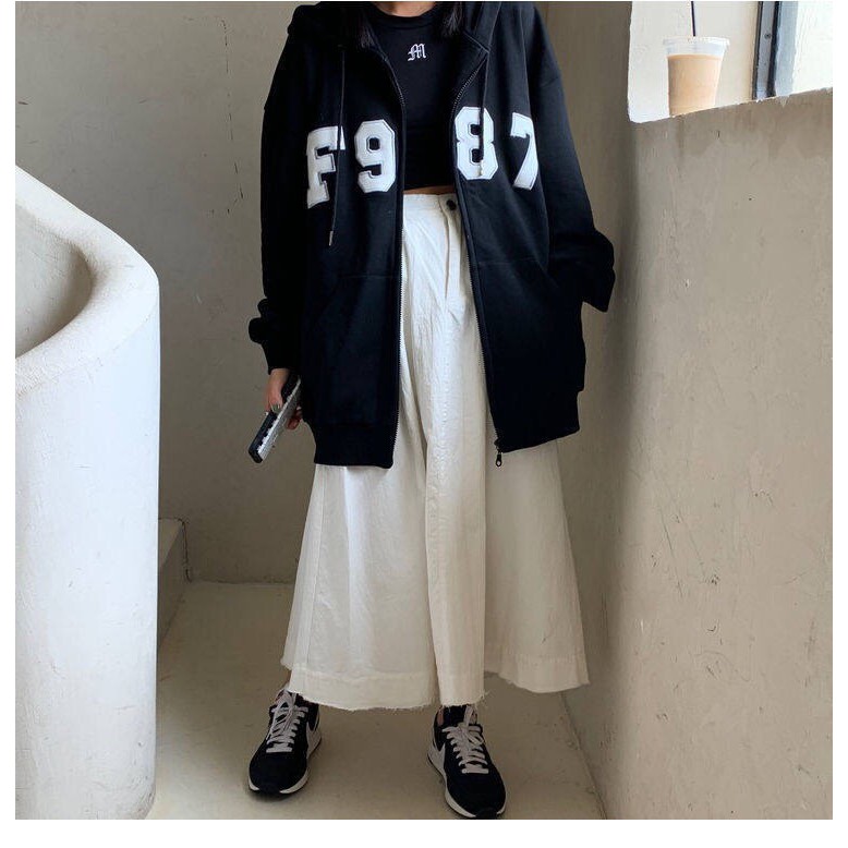 Áo khoác HOODIE Nỉ F987 Unisex vải nỉ cotton cao cấp F987