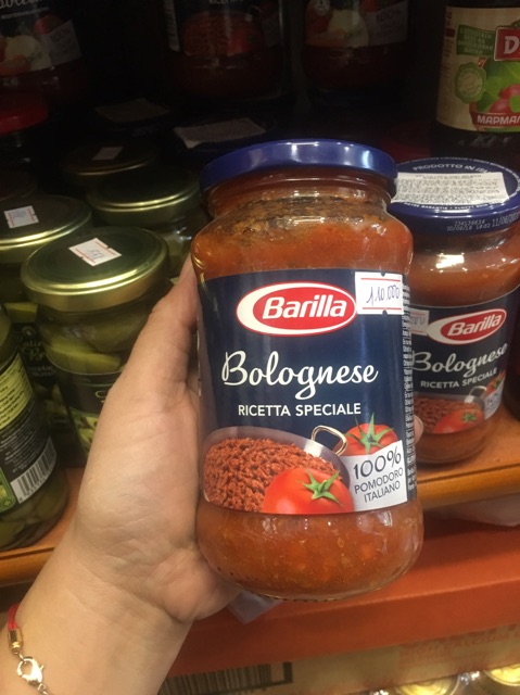 Sốt cà chua thịt bò bằm Barilla Bolognese 400g