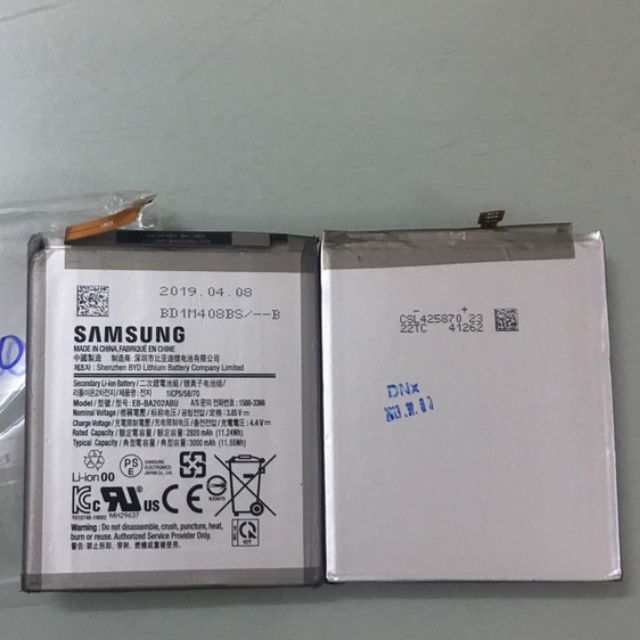 Pin samsung A20 , A30 , A50 , A30s , A50s zin bảo hành đổi mới