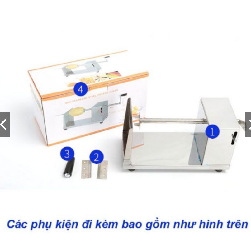 Máy Cắt Khoai Tây Lốc Xoáy ( Tặng 2 lưỡi dao)