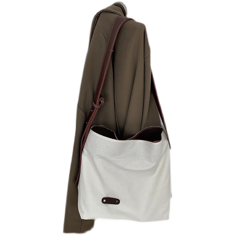 IELGY Túi Xách Đeo Vai Bằng Vải Cỡ Lớn Thời Trang Dành Cho Nữ