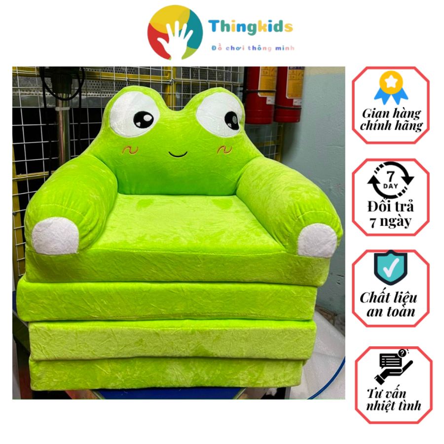 Ghế lười bông hình thú đáng yêu cho bé được chọn mầu- Thingkids