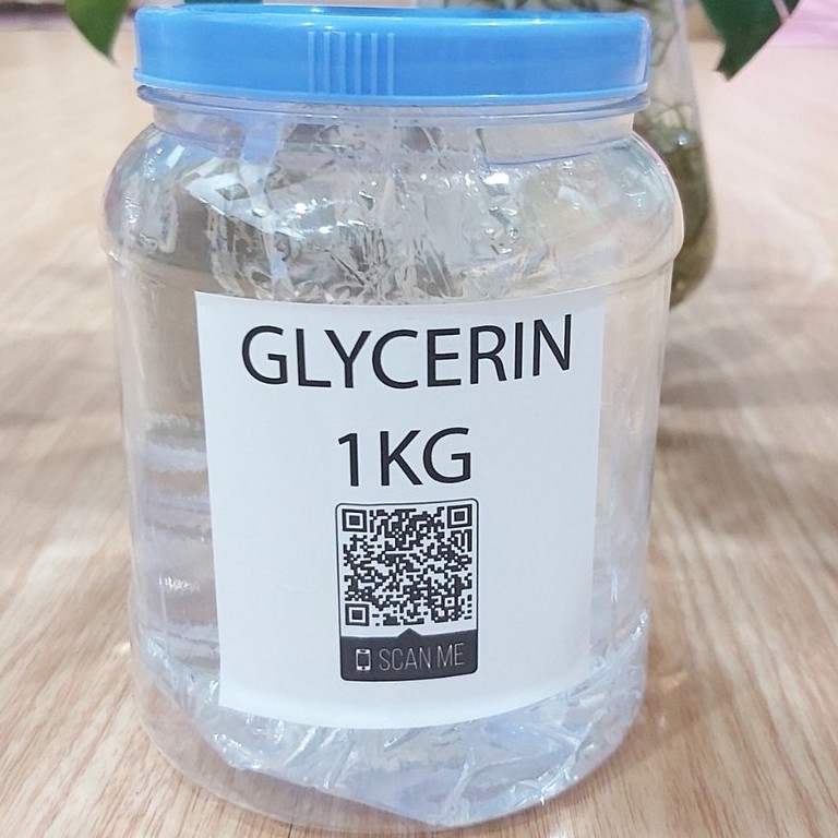 Glycerin thực vật nguyên chất,chưa pha loãng,1KG