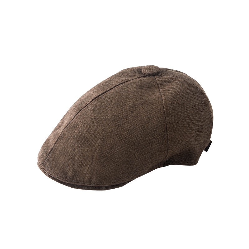 Mũ Beret Mỏ Vịt Retro Phong Cách Hàn Quốc Mũ Beret Nam Nữ Unisex Thu Đông Màu Trơn