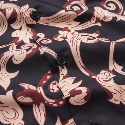 Áo sơ mi tay lỡ Galvin form rộng chất mát cộc tay đứng dáng unisex SMGV149-M8 - Leo Vatino