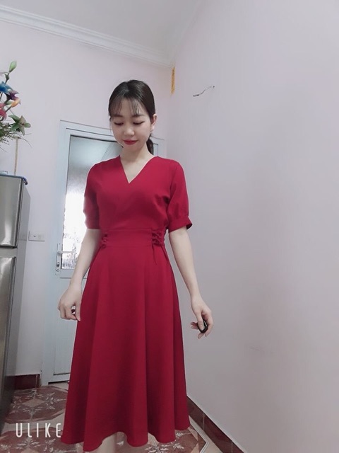 váy xoè nơ eo VXS0121013 | BigBuy360 - bigbuy360.vn