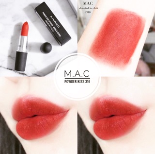 SON M.A.C (Devoted to chili & Ruby woo)