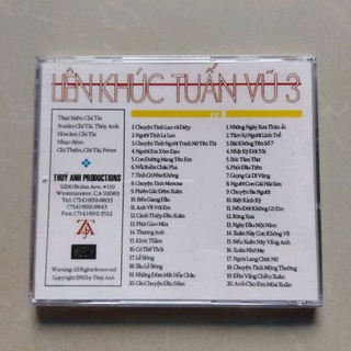 Bộ 5 cd liên khúc Tuấn Vũ phono