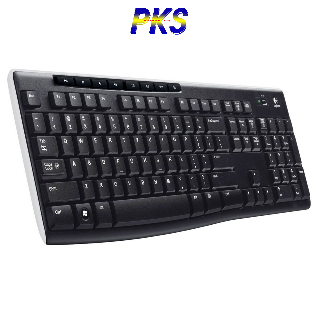Bàn phím không dây Logitech K270 - Hàng chính hãng