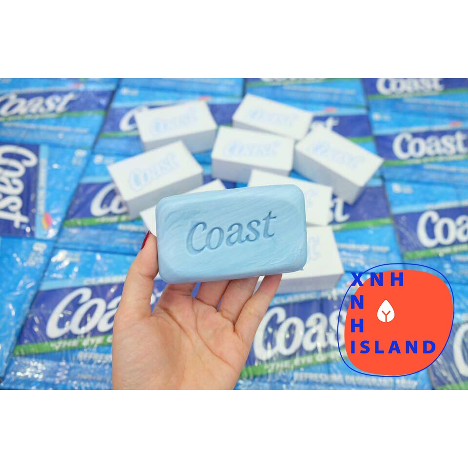 Xà phòng Khử Mùi & Làm Sạch Da Coast Deodorant Soap Mỹ - 113g